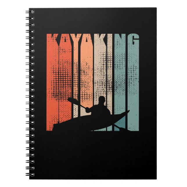 Cuaderno Remo en canoa Retro (Frente)