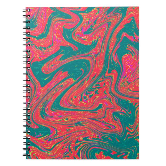 Cuaderno Remolino de mármol (Frente)