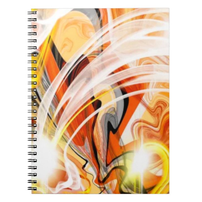 Cuaderno Remolino Dorado Oscuro (Frente)