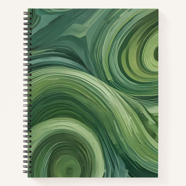 Cuaderno Remolino Esmeralda (Anverso)