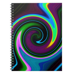 Cuaderno Remolino Retro Azul