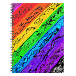 Cuaderno Remolinos de Arcoíris