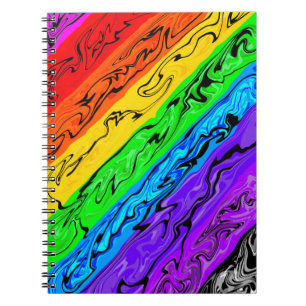 Cuaderno Remolinos de Arcoíris