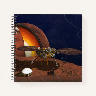 Cuaderno Rendición artística de The Insight Lander.