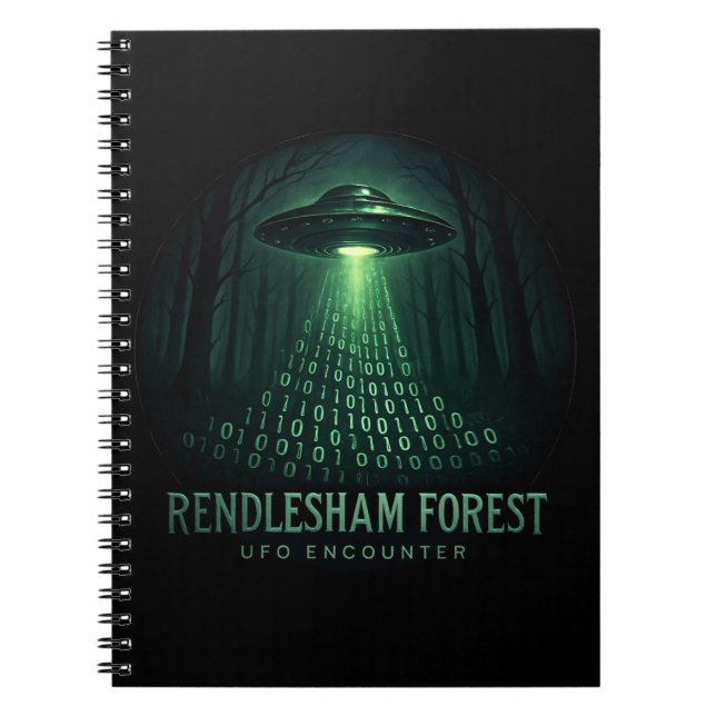 Cuaderno Rendlesham Forest UFO (Frente)