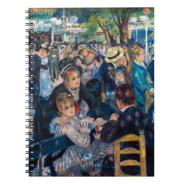 Cuaderno Renoir - Danza en Le Moulin de la Galette (Frente)
