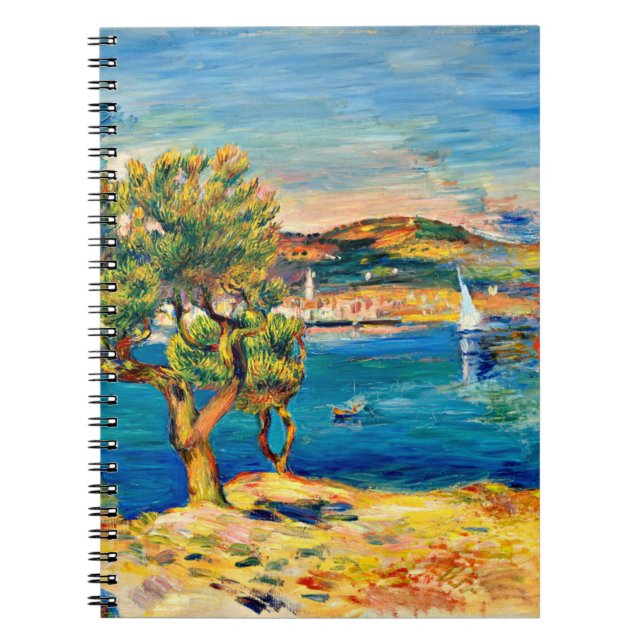 Cuaderno Renoir - L'Estaque, fine art landscape painting  (Frente)