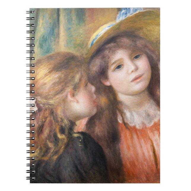 Cuaderno Renoir - Retrato de dos niñas pequeñas (Frente)