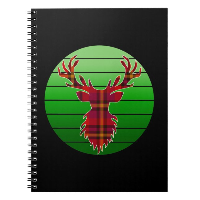 CUADERNO RENOS DE NAVIDAD FELIZ (Frente)