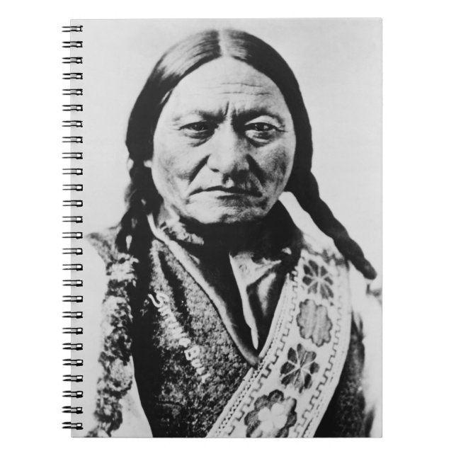 Cuaderno Renuncia el Jefe de Lakota: Sentando el Fuerte Bul (Frente)