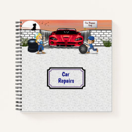 Cuaderno Reparación del coche