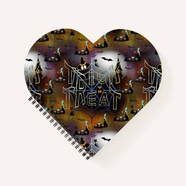 Cuaderno Repetición de araña gótica (Anverso)