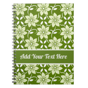 Cuaderno Repetición de Flor de Olivo