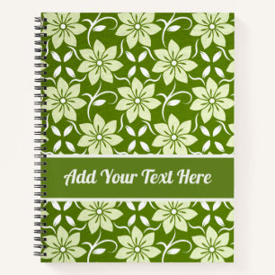 Cuaderno Repetición de Flor de Olivo