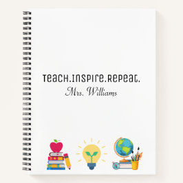 Cuaderno Repetición de Inspire Teach, Apreciación del profe