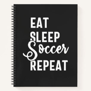 Cuaderno repetir el sueño de fútbol