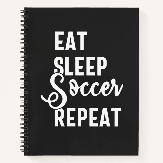 Cuaderno repetir el sueño de fútbol (Anverso)