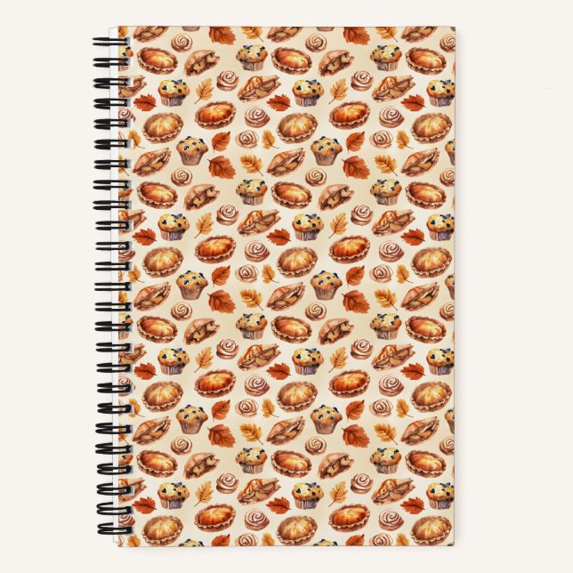 Cuaderno Repostería de Otoño (Anverso)