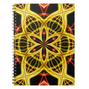 Cuaderno Representación 3D de la luz de la etapa dorada
