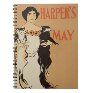 Cuaderno Reproducción de una publicidad de poster el