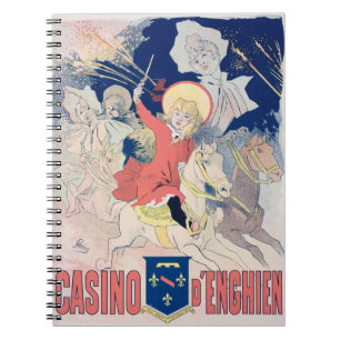 Cuaderno Reproducción de una publicidad de poster el
