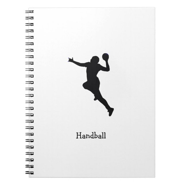 Cuaderno Reproductor de balonmano (Frente)
