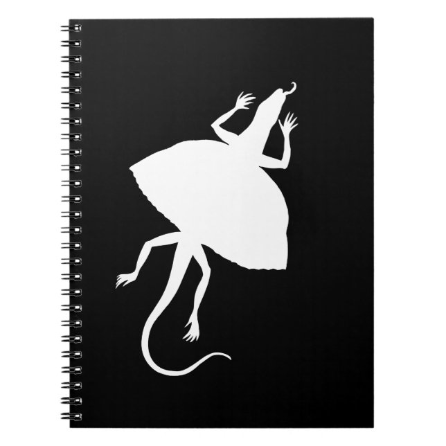 Cuaderno Reptil blanco (Frente)