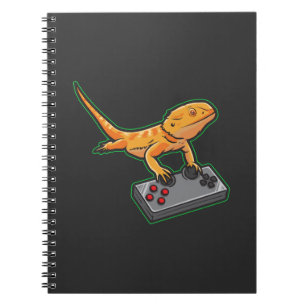 Cuaderno Reptile de juego de videojuegos de Dragon con barb