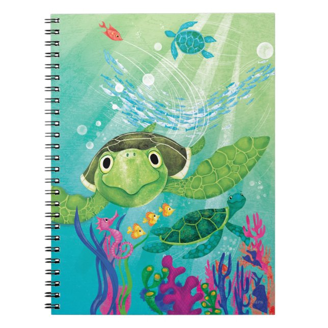 Cuaderno Rescate de tortugas marinas (Frente)