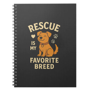 Cuaderno Rescate Es Mi Raza Favorita