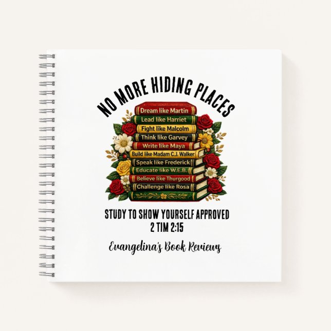 Cuaderno Reseñas de Héroes de Custom Dream como Martin Blac (Anverso)