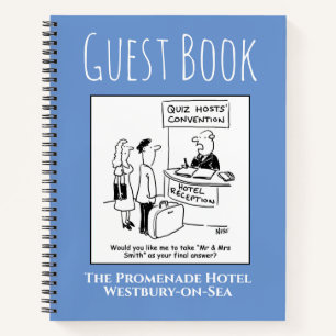 Cuaderno Reserva de huéspedes del hotel con nombre de aloj