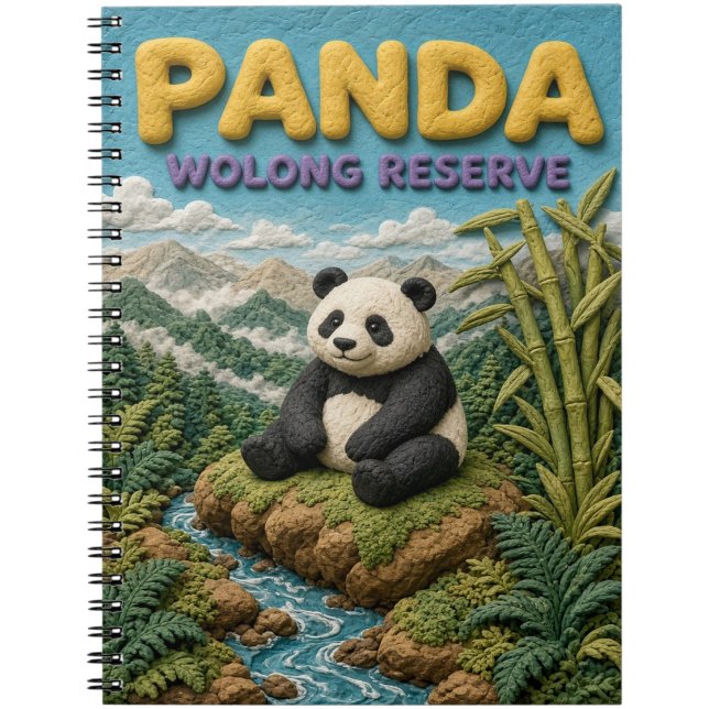 Cuaderno Reserva Panda Wolong Modern KlayKoo (Subido por el creador)