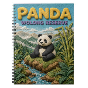 Cuaderno Reserva Panda Wolong Modern KlayKoo