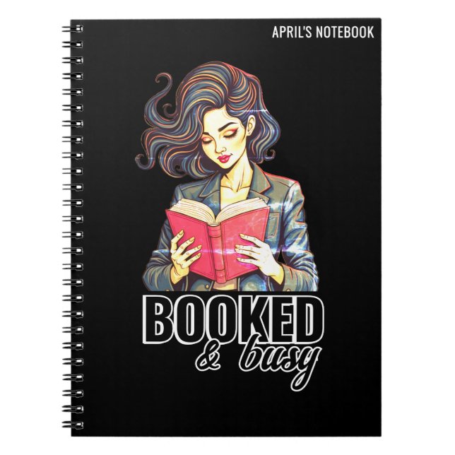Cuaderno Reservado y Ocupado Club de Lectores de Libros Ávi (Frente)