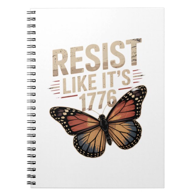Cuaderno Resist Like It's 1776 (Frente)
