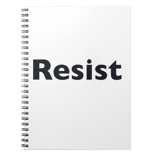 Cuaderno resistir (Frente)