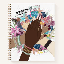 Resistir juntos - Floral Feminist Activism Art