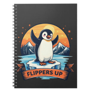 Cuaderno Resistirme a estar con los pingüinos contra Trump