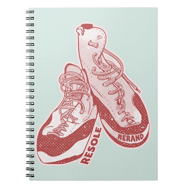 Cuaderno Resole de zapatos de escalada de roca (Frente)