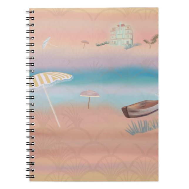 Cuaderno Resort Art Déco Deslucido (Frente)