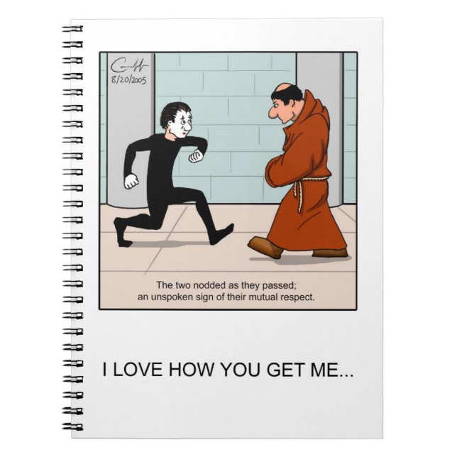 Cuaderno "Respeto silencioso" (Frente)