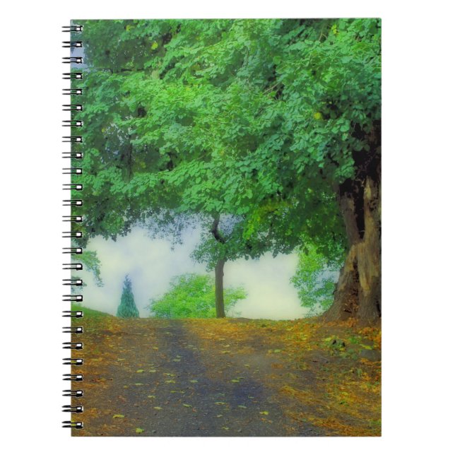 Cuaderno ¡Respira hondo! Un paisaje encantador (Frente)