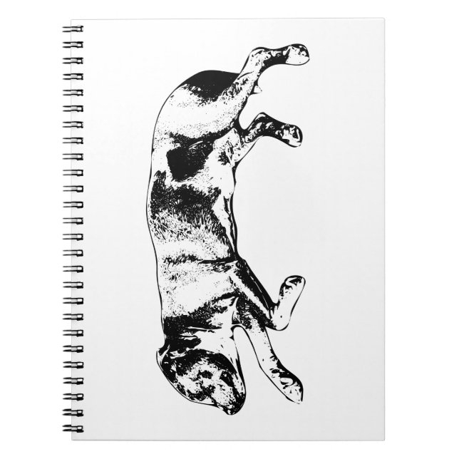 Cuaderno Respiración de la calma - Daydream del perro de la (Frente)