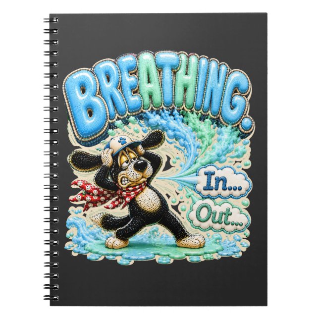 Cuaderno Respirar Me Saco De Quicio Agotamiento (Frente)