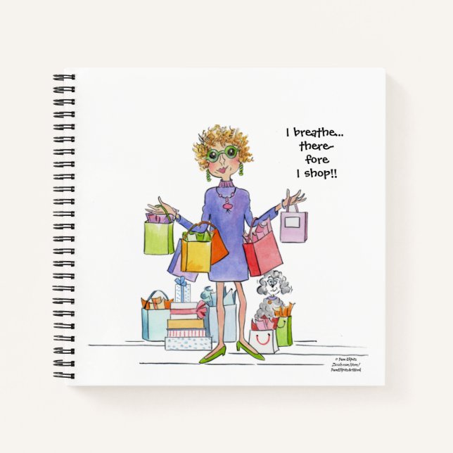 Cuaderno Respiro, por lo tanto, compro para (Anverso)
