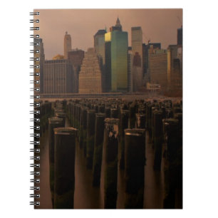 Cuaderno Resplandor de la puesta del sol durante los cielos