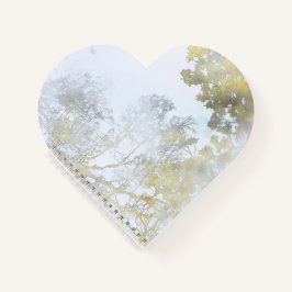 Cuaderno Resplandor Dorado de Hoja Ancha