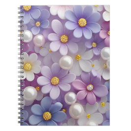 Cuaderno Resplandor Floral Bañado por el Sol
