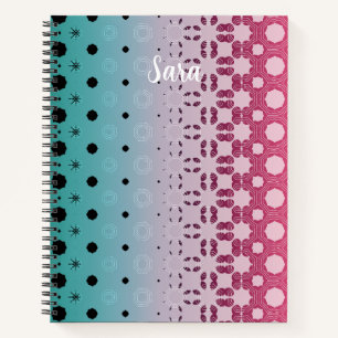 Cuaderno Resplandor Geométrico: Patrones de Mandala Tech